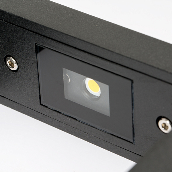 Светильник LGD-PATH-FRAME-H650-7W Warm3000 (BK, 100 deg, 230V) (Arlight, IP65 Металл, 3 года) Lednikoff