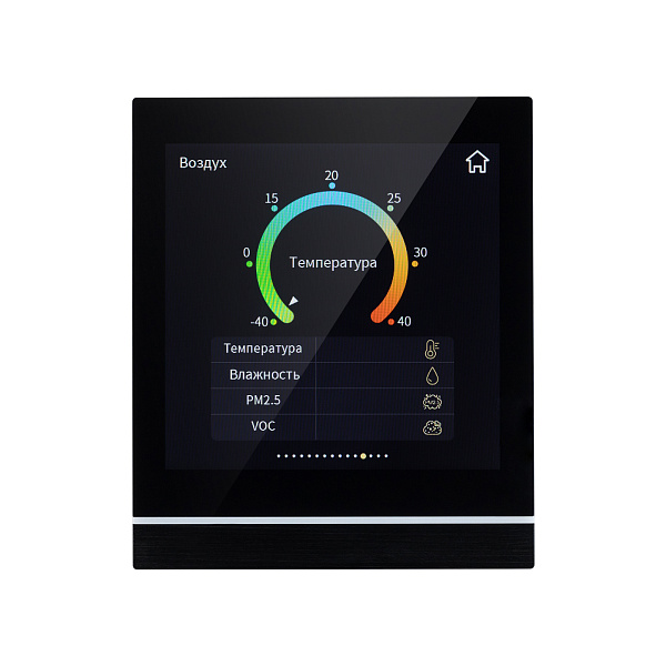 INTELLIGENT ARLIGHT Панель сенсорная KNX-113-40-MULTI-V4-IN (20-30V) (IARL, IP20 Пластик, 2 года) Lednikoff