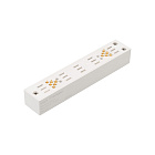 Коннектор прямой MAG-CON-25-I-POWER (WH, 5LN) (Arlight, IP20 Пластик, 5 лет)