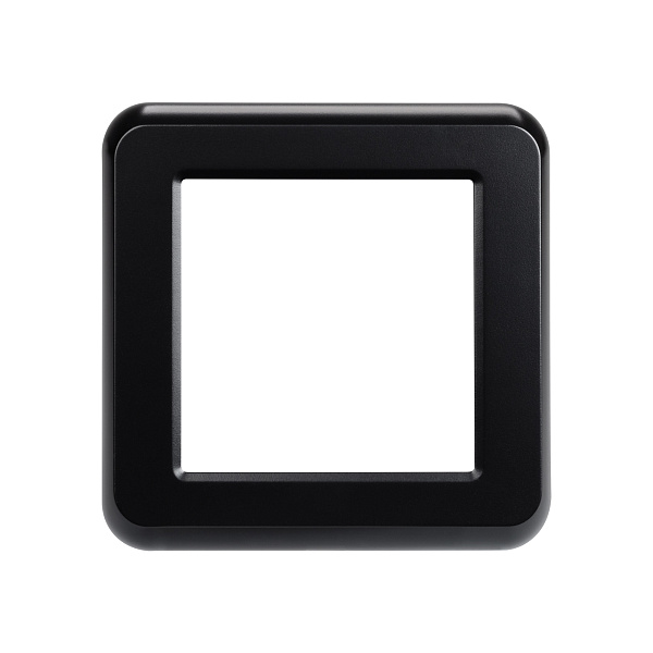 Рамка пластиковая FRM-VERSA-PL-1-BK (Arlight, -) Lednikoff