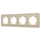 Рамка стеклянная FRM-OMALI-SFGS-4-GD (Arlight, -) Lednikoff