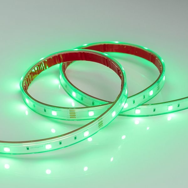 Светодиодная лента герметичная RTW-PS-B30-13mm 12V RGB (7.2 W/m, IP67, 5060, 5m) (Arlight, -) Lednikoff