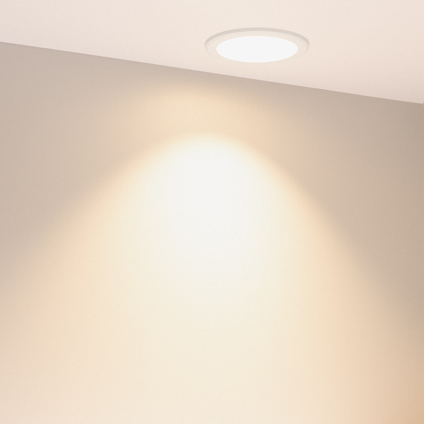 Светильник MS-ALORA-BUILT-R106-9W Day4000-MIX (WH, 40 deg, TRIAC) (Arlight, IP54 Пластик, 3 года) Lednikoff