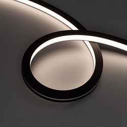 Светодиодная лента герметичная NOVA-TOP-BLACK-A120-16x15mm 24V Day4000 (10 W/m, IP67, 2835, 5m, wire x2) (Arlight, Вывод боковой, 5 лет)