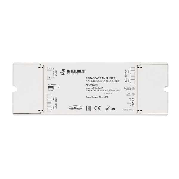 INTELLIGENT ARLIGHT Усилитель DALI-101-MIX-DT8-BR-SUF (DALI bus, 230V) (IARL, -) Lednikoff