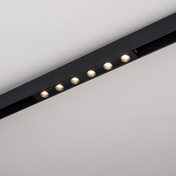 Светильник MAG-DOTS-25-L200-6W Warm3000 (BK, 30 deg, 24V, DALI) (Arlight, IP20 Металл, 5 лет)
