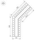 Угол SL-LINIA32-FANTOM-135 (Arlight, Металл) Lednikoff