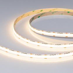 Светодиодная лента COB-X576-10mm 24V Warm3500 (15 W/m, IP20, 5m) (Arlight, высок.эфф.150 лм/Вт)