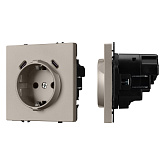 Механизм розетки с USB зарядкой SCT-NOBE-MUCC-SFPL-CA (230V, 16A) (Arlight, -)