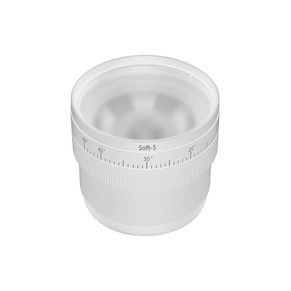 Насадка с изменяемым углом LGD-ARTIFACT-ZOOMLENS-R65 (WH, 10-50 deg) (Arlight, Металл) Lednikoff