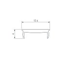 Экран MAT-L-BLACK-3000 черный для PDS, MIC (Arlight, Пластик) Lednikoff