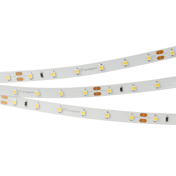 Светодиодная лента RT 2-5000-50m 24V Day4000 (3528, 60 LED/m, LUX) (Arlight, 4.8 Вт/м, IP20) Lednikoff