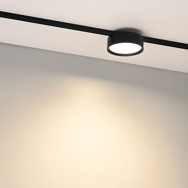 Светильник MAG-MICROCOSM-RONDO-R105-10W Warm3000 (BK, 90 deg, 24V) (Arlight, IP20 Металл, 5 лет)