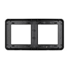 Рамка пластиковая FRM-VERSA-PL-2-BK (Arlight, -) Lednikoff