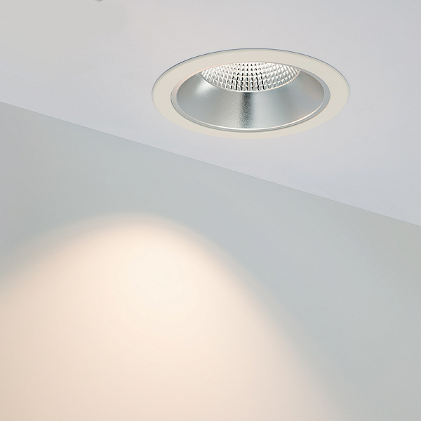 Светильник LTD-LEGEND-R175-20W Warm3000 (WH, 50 deg) (Arlight, IP20 Металл, 3 года) Lednikoff
