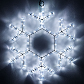 Фигура светодиодная ARD-SNOWFLAKE-M7-450x375-108LED White (230V, 6.5W) (Ardecoled, IP65, 1 год)