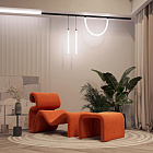 Светильник MAG-FLEX-TUBE-HANG-L500-7W Day4000 (BK, 360 deg, 48V) (Arlight, IP20 Металл, 3 года)