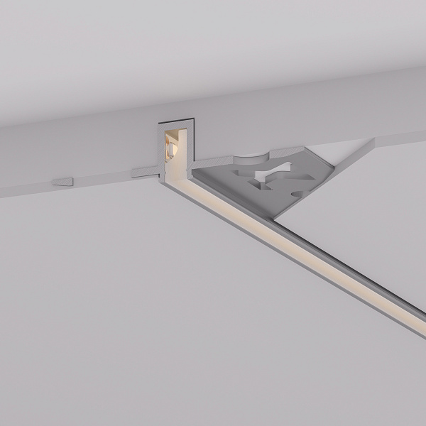 Профиль LINIA7-FANTOM-2000 ANOD (Arlight, Алюминий) Lednikoff
