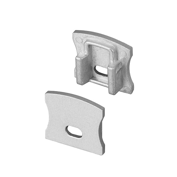 Заглушка ALU-SLIM-H15 с отверстием (Arlight, Металл) Lednikoff