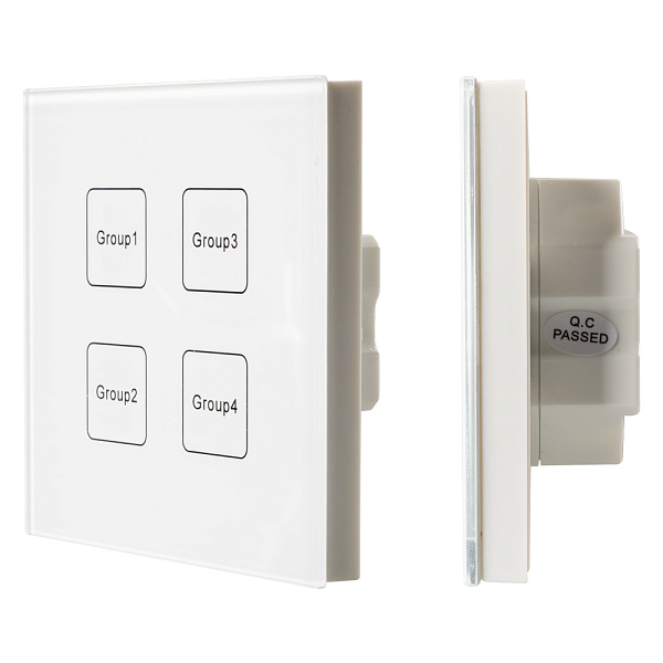 INTELLIGENT ARLIGHT Сенсорная панель DALI-901-11-4G-DIM-DT6-IN White (BUS) (IARL, IP20 Пластик, 3 года) Lednikoff