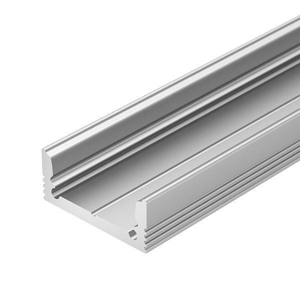 Профиль с экраном SL-SLIM-H7-2000 ANOD+OPAL (Arlight, Алюминий) Lednikoff