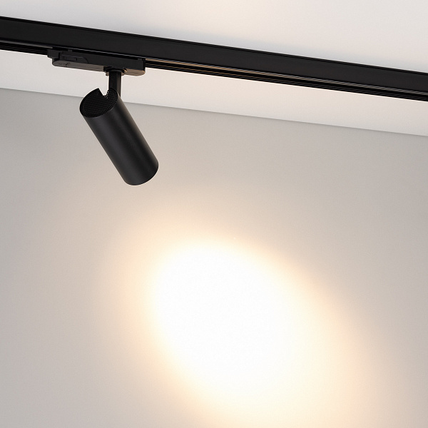 Светильник LGD-GERA-4TR-R55-10W Warm3000 (BK, 24 deg, 230V) (Arlight, IP20 Металл, 5 лет)