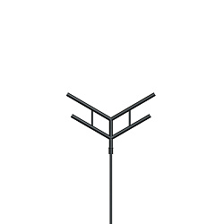 Кронштейн OXOR-SY4-1800x108-L1000 BLACK (Arlight, Сталь)