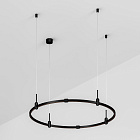 Основание ART-APRIORI-ROUND-HANG-R1000 (BK) (Arlight, IP20 Металл, 3 года)