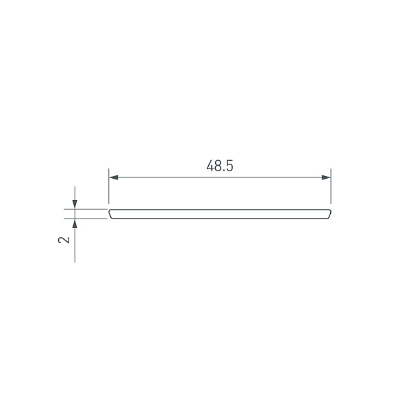 Экран матовый для KLUS-POWER-W50 (Arlight, Пластик) Lednikoff