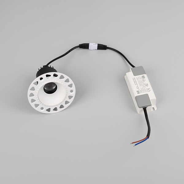 Светильник MS-ARADO-TRIMLESS-R55-7W Warm3000 (WH-WH, 24 deg, 230V) (Arlight, IP20 Металл, 5 лет) Lednikoff