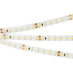 Светодиодная лента RTW 2-5000SE 24V White 2x(3528, 600 LED, LUX) (Arlight, 9.6 Вт/м, IP65)