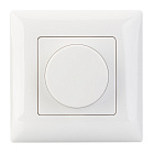 Панель SMART-P15-DIM-IN White (230V, 1A, TRIAC, Rotary, 2.4G) (Arlight, IP20 Пластик, 5 лет) Lednikoff