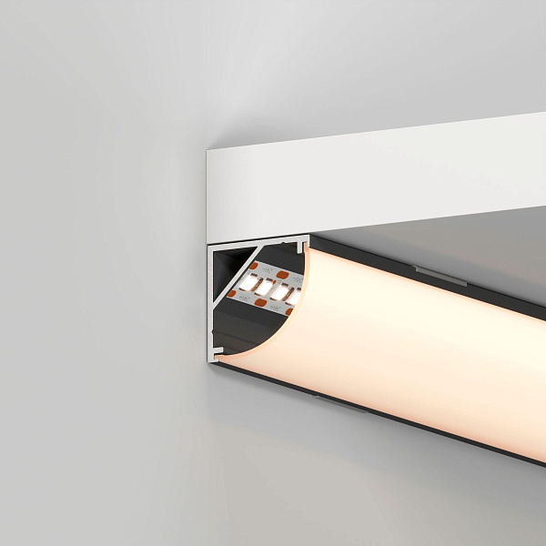 Профиль SL-KANT-H20-2000 BLACK (Arlight, Алюминий) Lednikoff