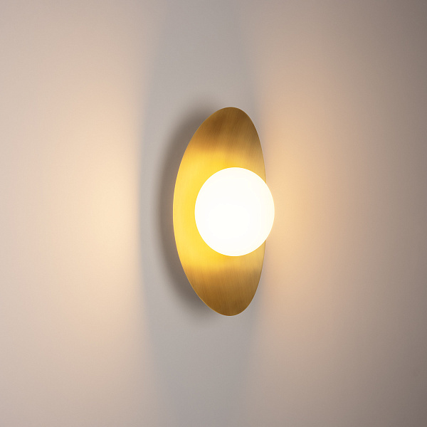 Светильник SP-PERLEN-WALL-L350-6W Warm3200-MIX (GD, 150 deg, 230V, TOUCH-DIM) (Arlight, IP20 Металл, 5 лет)