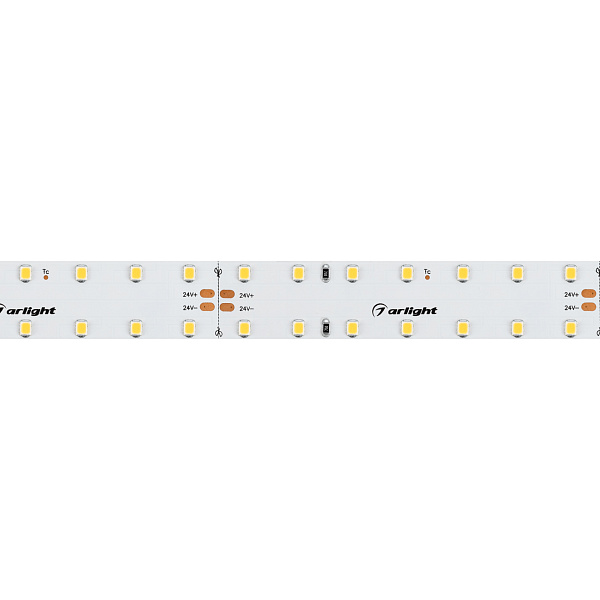 Светодиодная лента RT 2-4700 24V Warm2700 20mm (2835, 140 LED/m, LUX) (Arlight, 21.6 Вт/м, IP20) Lednikoff