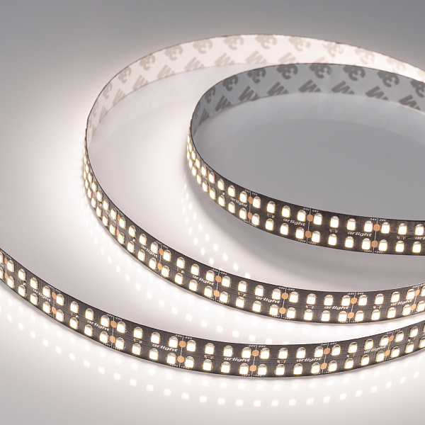 Светодиодная лента RT-5000-2835-320 24V Day5000 (BLACK 15mm, 24W/m, IP20) (Arlight, -) Lednikoff