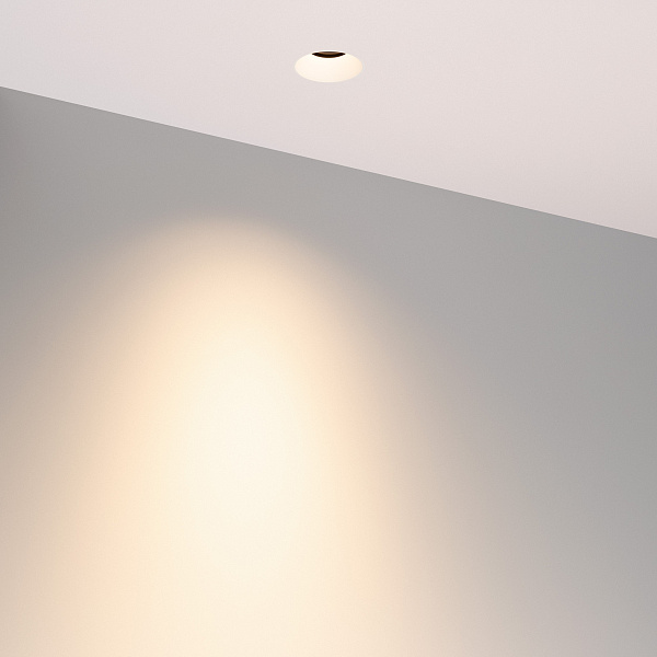 Светильник MS-RIALTO-TRIMLESS-R40-9W Warm3000 (WH, 36deg, 230V) (Arlight, IP20 Металл, 5 лет) Lednikoff