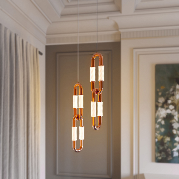 Светильник SP-AMPIRIUS-HANG-H610-L120-7W MIX (BRASS, 360 deg, 230V) (Arlight, IP20 Металл, 3 года) Lednikoff