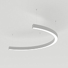 Светильник SP-LINE-HANG-ARC-C3535-D800-28W Warm3000 (WHITE, 230V) (Arlight, Металл) Lednikoff