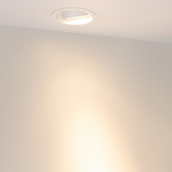 Светильник MS-VORTEX-BUILT-R110-20W Warm3000 (WH-WH, 20 deg, 230V) (Arlight, IP20 Металл, 5 лет) Lednikoff