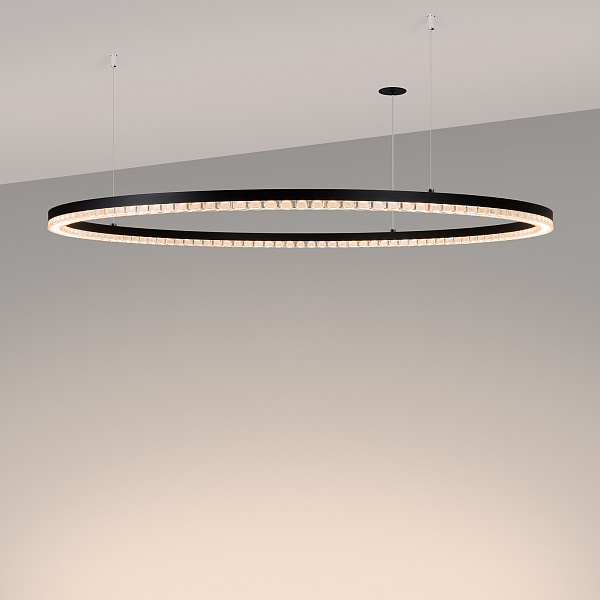 Светильник SP-DIAMOND-R1250-80W Warm3000 (BK, 45 deg, 230V, TRIAC) (Arlight, IP20 Металл, 5 лет) Lednikoff