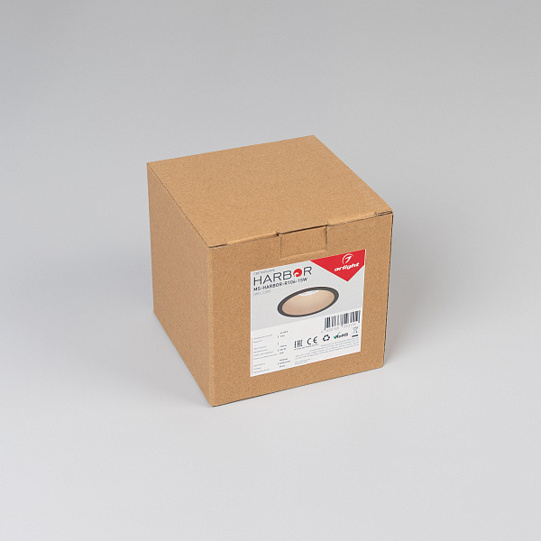 Светильник MS-HARBOR-R106-15W Warm3000 (BK, 24 deg, 230V) (Arlight, IP20 Металл, 5 лет) Lednikoff