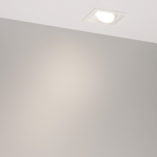 Светильник MS-VORTEX-BUILT-S117x117-20W Day4000 (WH-WH, 20 deg, 230V) (Arlight, IP20 Металл, 5 лет) Lednikoff