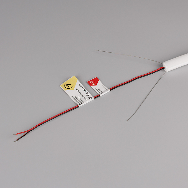 Светодиодная лента герметичная WAVE-TOP-A560-18x15mm 24V Day4000 (10 W/m, IP54, 5m, wire x1) (Arlight, Вывод прямой, 3 года)