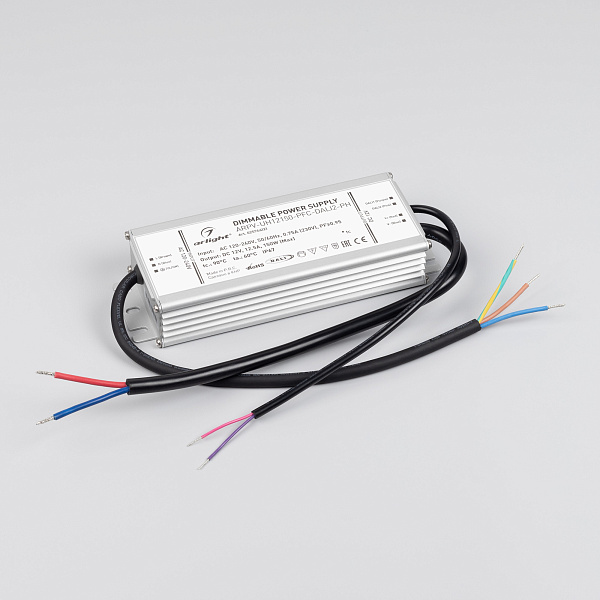 Блок питания ARPV-UH12150-PFC-DALI2-PH (12V, 12.5A, 150W) (Arlight, IP67 Металл, 7 лет) Lednikoff