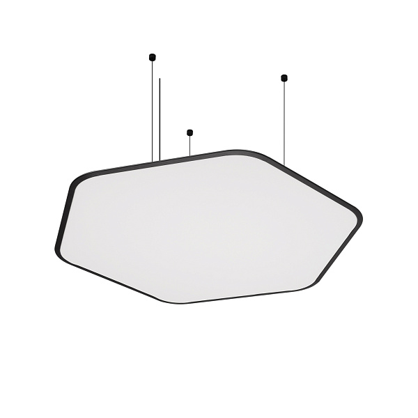 Светильник SP-TIARA-SLIM-HANG-H50-L800x720-75W Day4000 (BK, 160 deg, 230V) IP33 (Arlight, Металл) Lednikoff