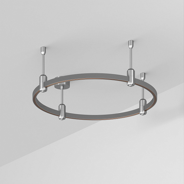 Основание ART-APRIORI-ROUND-ROD-200-R600 (TN) (Arlight, IP20 Металл, 3 года)
