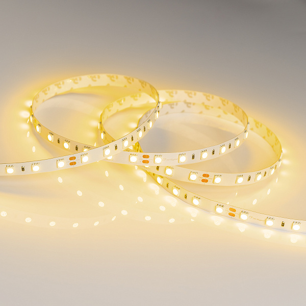 Светодиодная лента RT 2-5000 24V Yellow 2x (5060, 300 LED, LUX) (Arlight, 14.4 Вт/м, IP20) Lednikoff