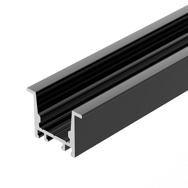 Профиль SL-COMFORT-2316-F-2000 ANOD BLACK (Arlight, Алюминий) Lednikoff