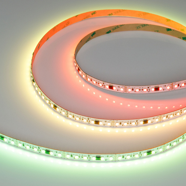 Светодиодная лента SPI-A120-10mm 24V RGB-PX6-BPT (23 W/m, IP20, 2835, 5m) (Arlight, бегущий огонь) Lednikoff